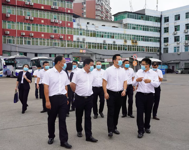 王曉一行督導鷹潭長運、鷹潭公交生產(chǎn)運營及安全生產(chǎn)工作