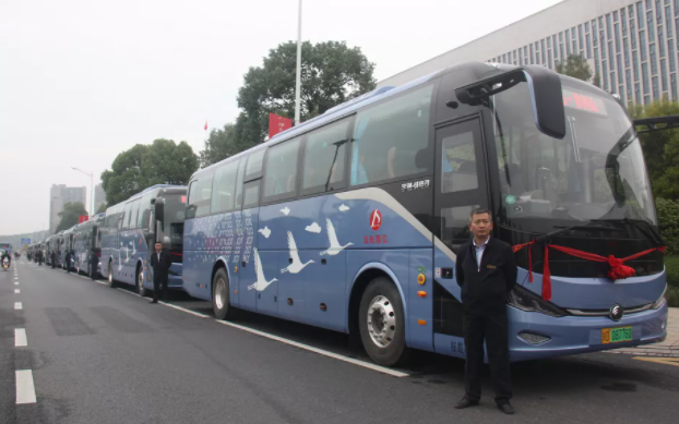 胡維泉出席吉安長運、公交旅游巴士直通專線開通儀式并致辭