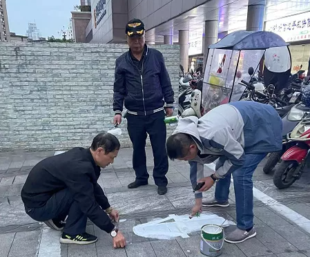 長運物業(yè) 規(guī)劃非機動車停車位助力創(chuàng)建工作