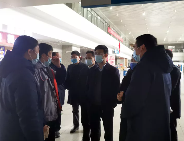 省、市疫情防控工作督導(dǎo)組到長(zhǎng)途汽車客運(yùn)站督導(dǎo)疫情防控工作