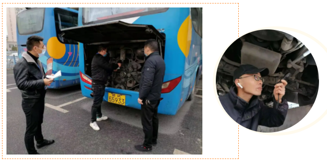 新余長運:聯(lián)合高速交警開展車輛安全隱患大排查