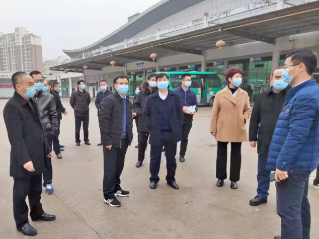 省交通廳領導深入撫州長運樂安分公司督導檢查春節(jié)期間安全生產工作